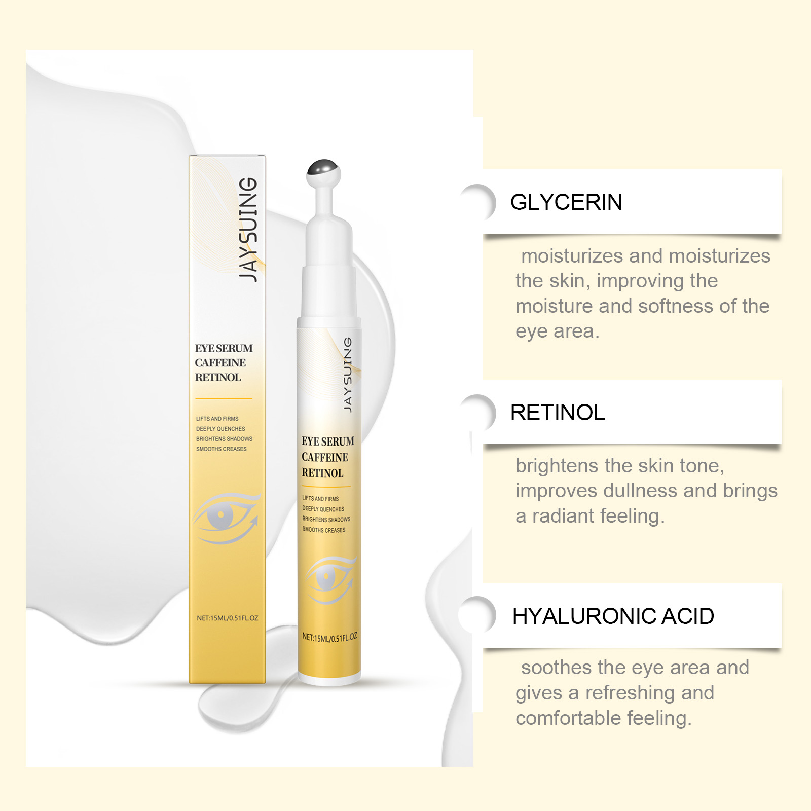 ريتينول مصل العين الأسطوانة لل - مراجعة The Ordinary Serum Hyaluronic Acid وسعره