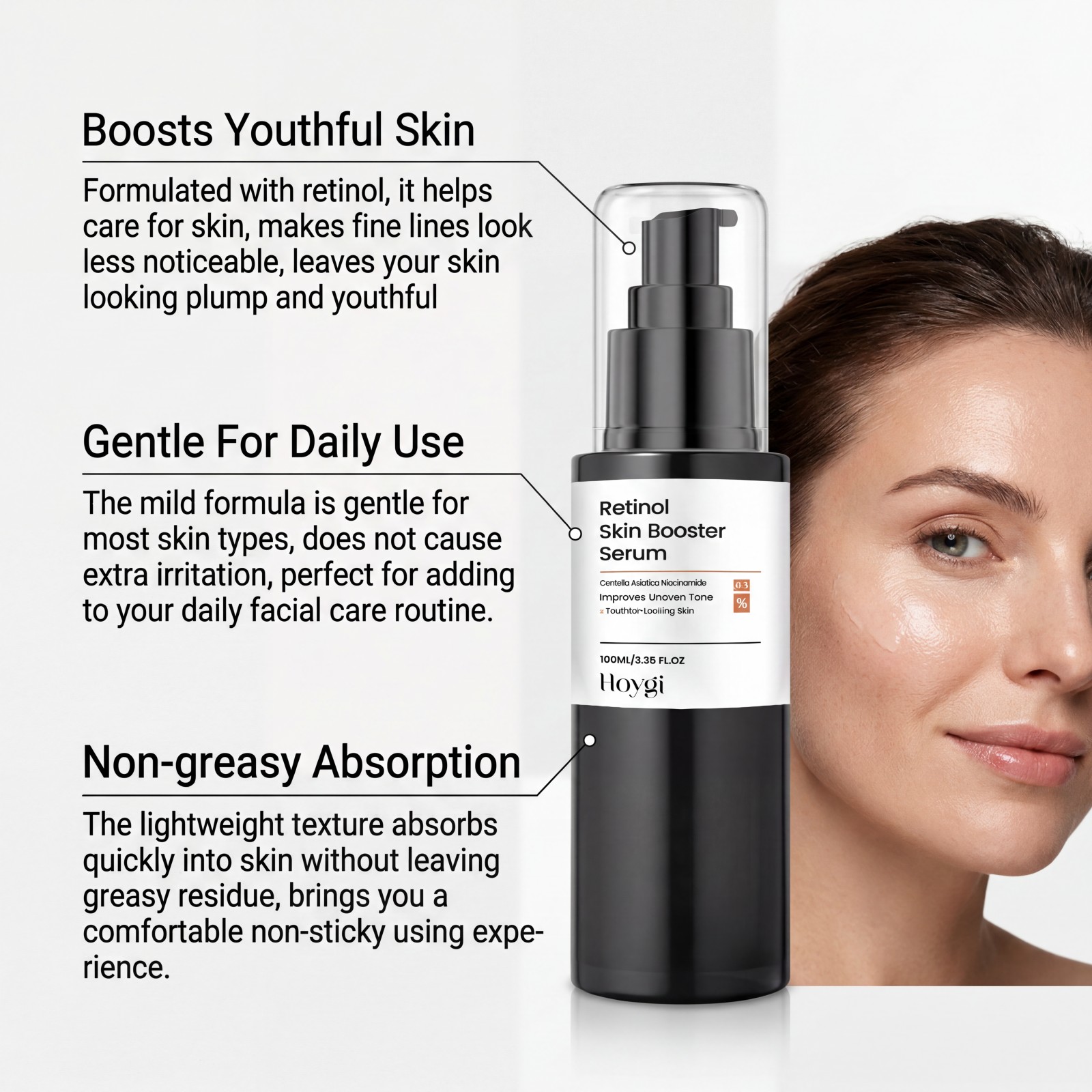 سيروم الريتينول المقوي للبشرة  - مراجعة The Ordinary Serum Hyaluronic Acid وسعره