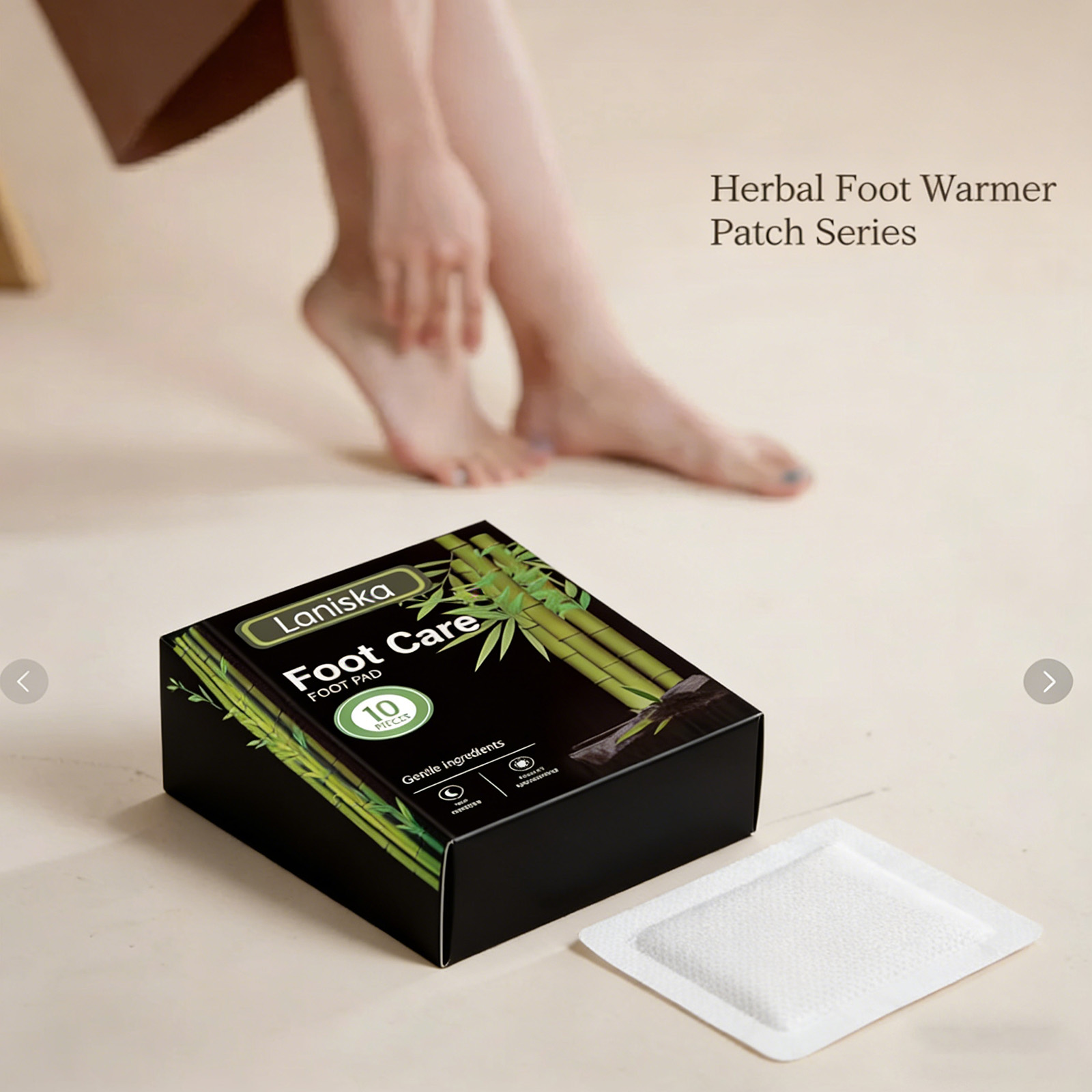 لصقات القدم العشبية للمساعدة ع - مراجعة Herbal Weight وسعره