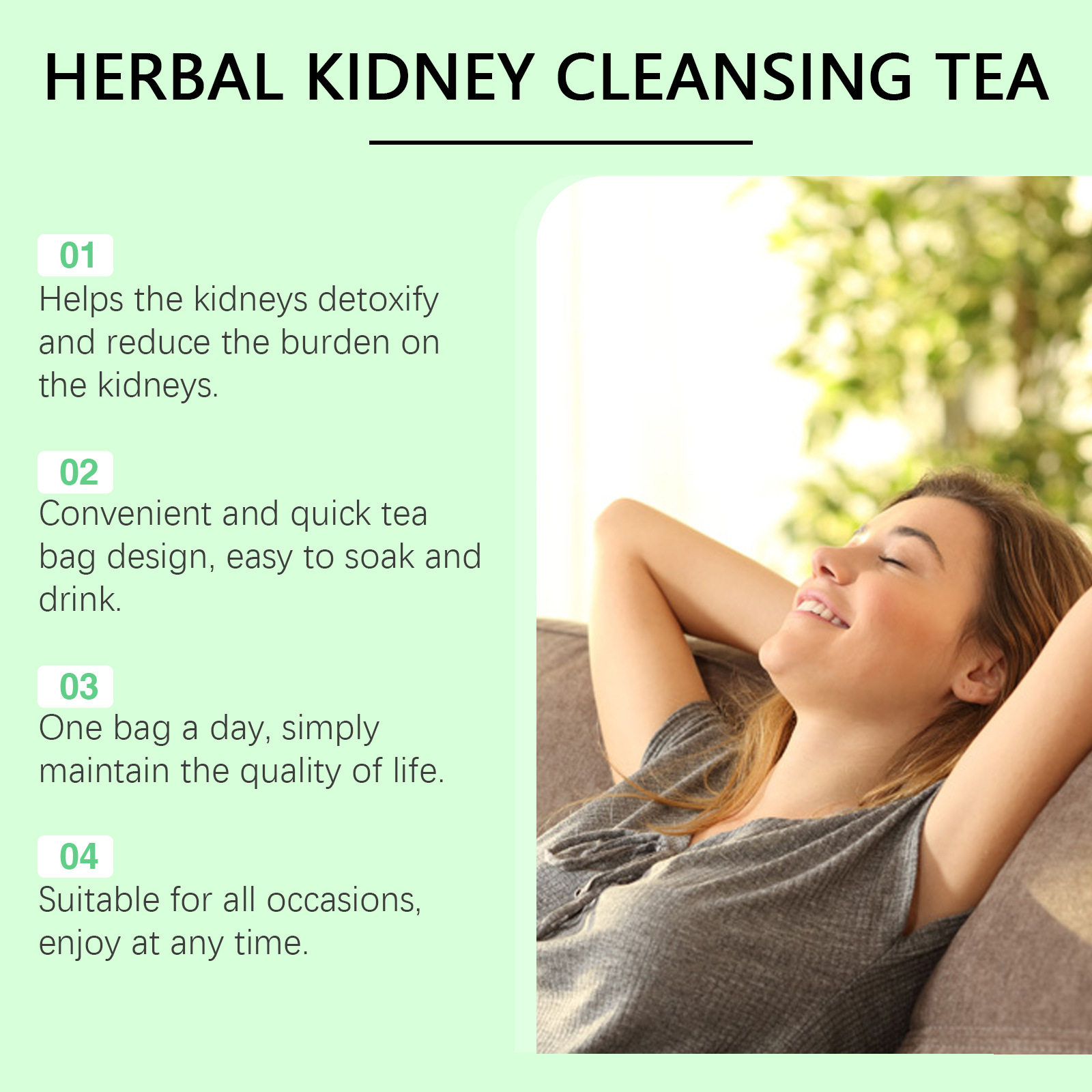 شاي تنظيف الكلى العشبي لدعم صح - مراجعة Herbal Weight Gain وسعره