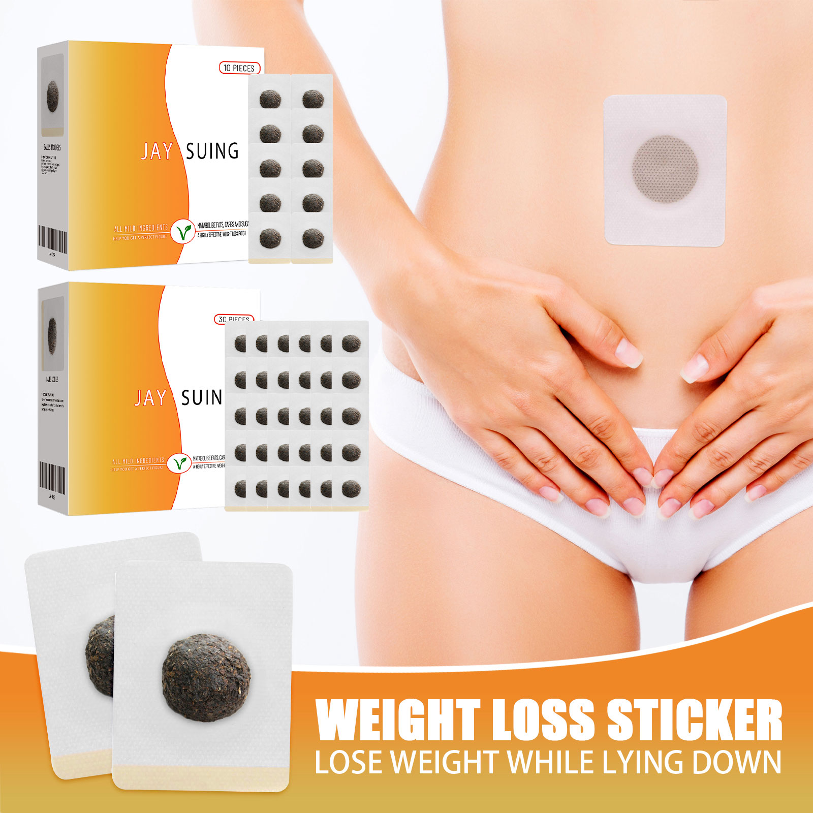 العشبية البطن زر التخسيس التصح - مراجعة Herbal Weight وسعره